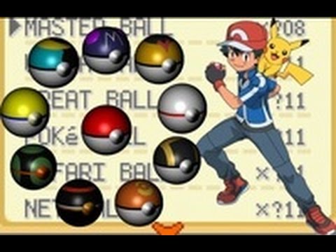 pokemon firered cheats master ball